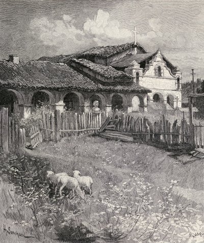 Misión San Antonio de Padua, Jolon, California, de 
